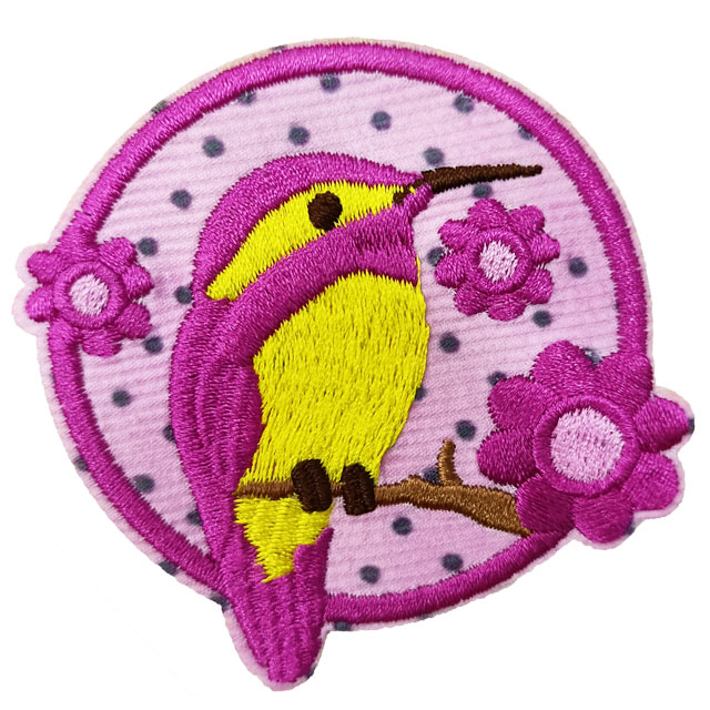 Colorful Bird Cute Animal DIY Personalized Embroidery Patch