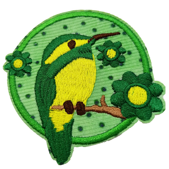 Colorful Bird Cute Animal DIY Personalized Embroidery Patch