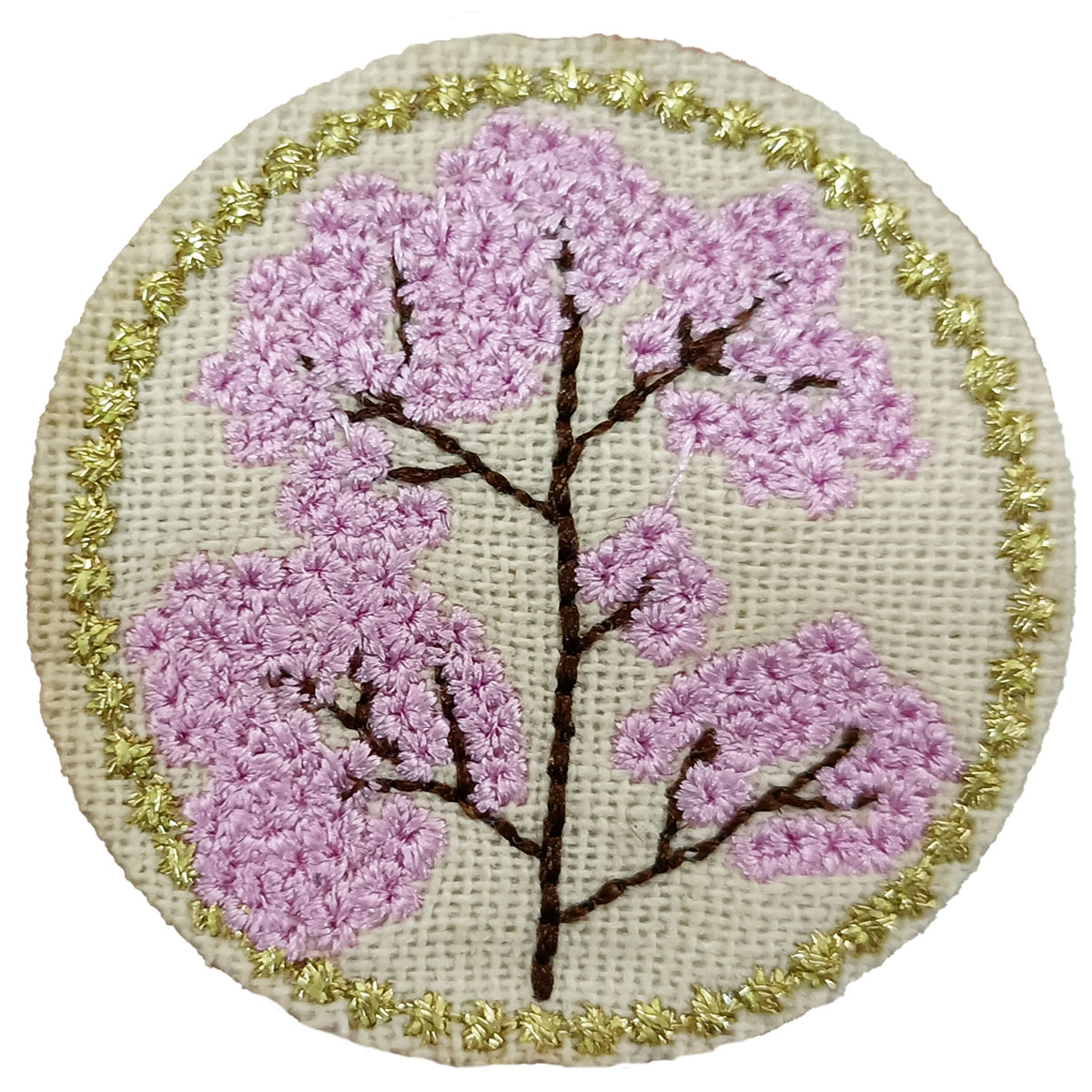 Lovely Flower Romantic Style Personalized DIY Badge