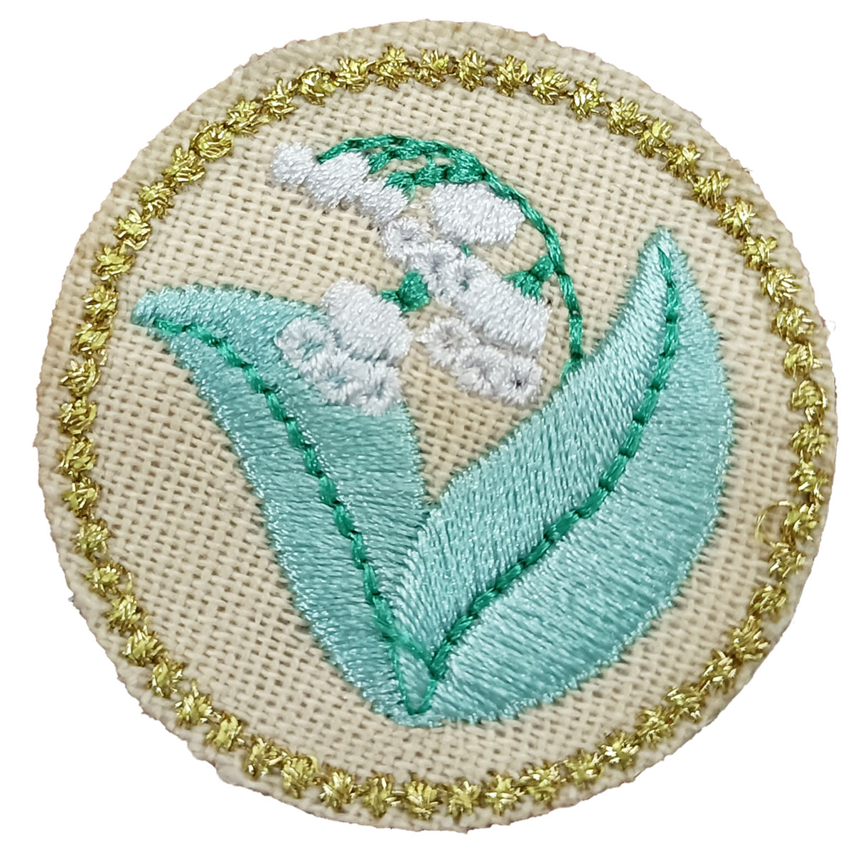 Lovely Flower Romantic Style Personalized DIY Badge