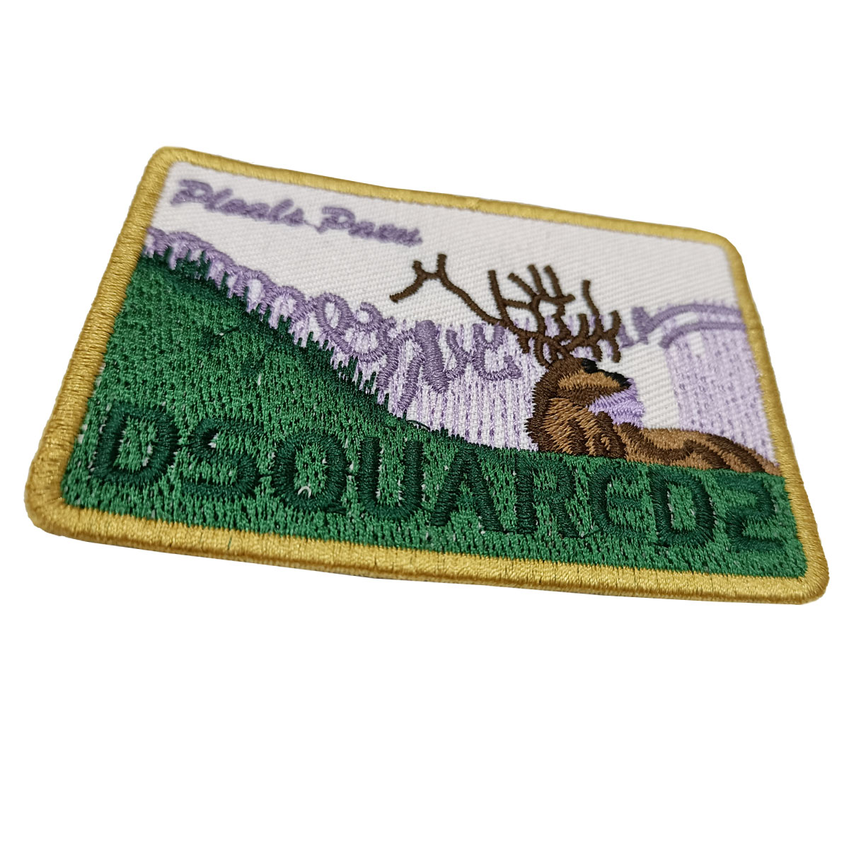 Hot Selling DIY for Clothing Embroidery Patches With Landscape Pattern