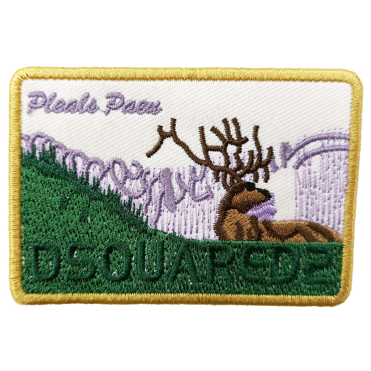 Hot Selling DIY for Clothing Embroidery Patches With Landscape Pattern