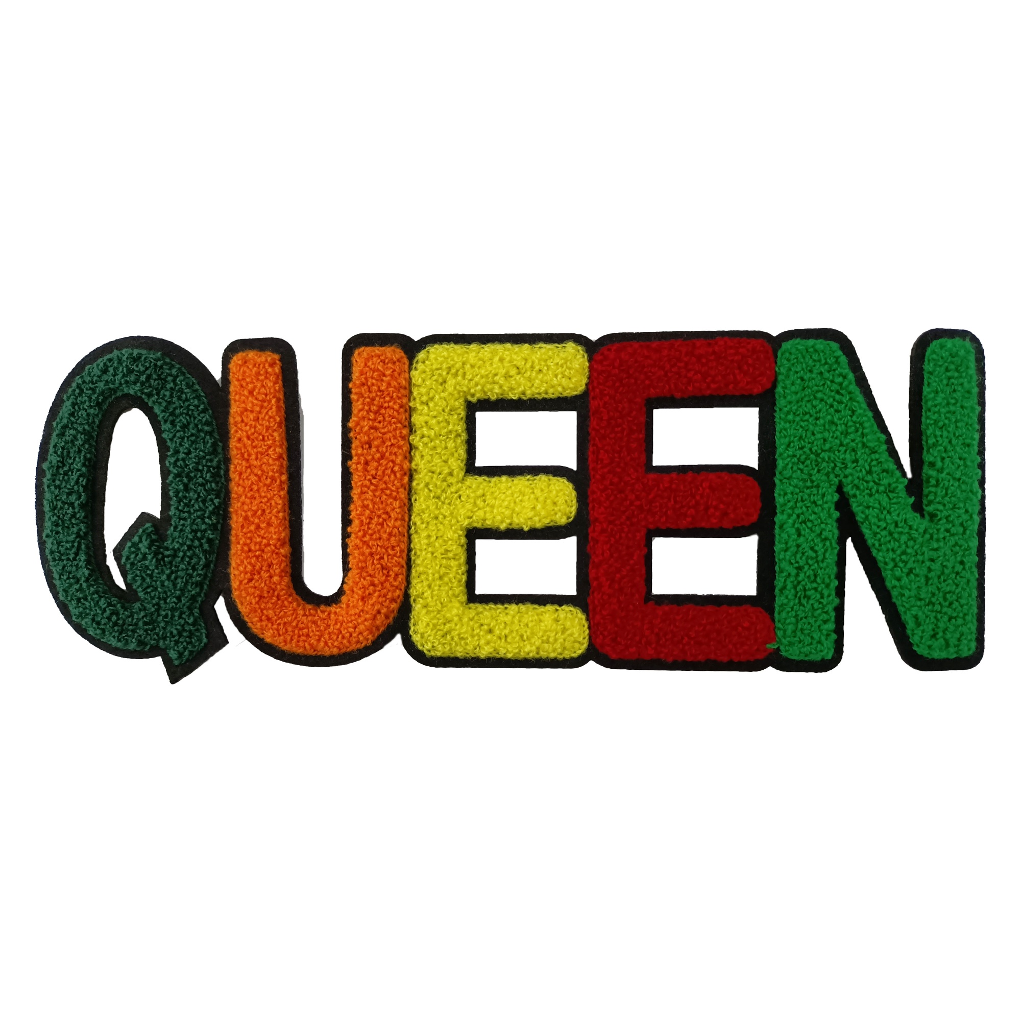 Colorful Letters Love Custom Clothing Embroidery DIY Patches