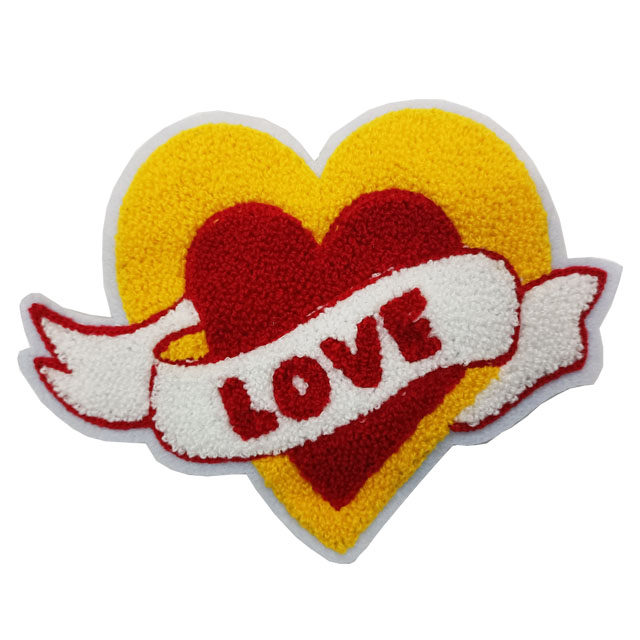 Colorful Letters Love Custom Clothing Embroidery DIY Patches