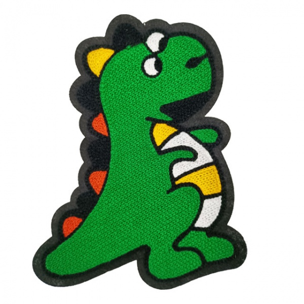 Cute Dinosaur Pattern Hand Embroidery Patch DIY Clothing Accessories