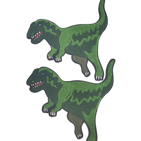 Cute Dinosaur Embroidery Patch for DIY Clothing and Accessories