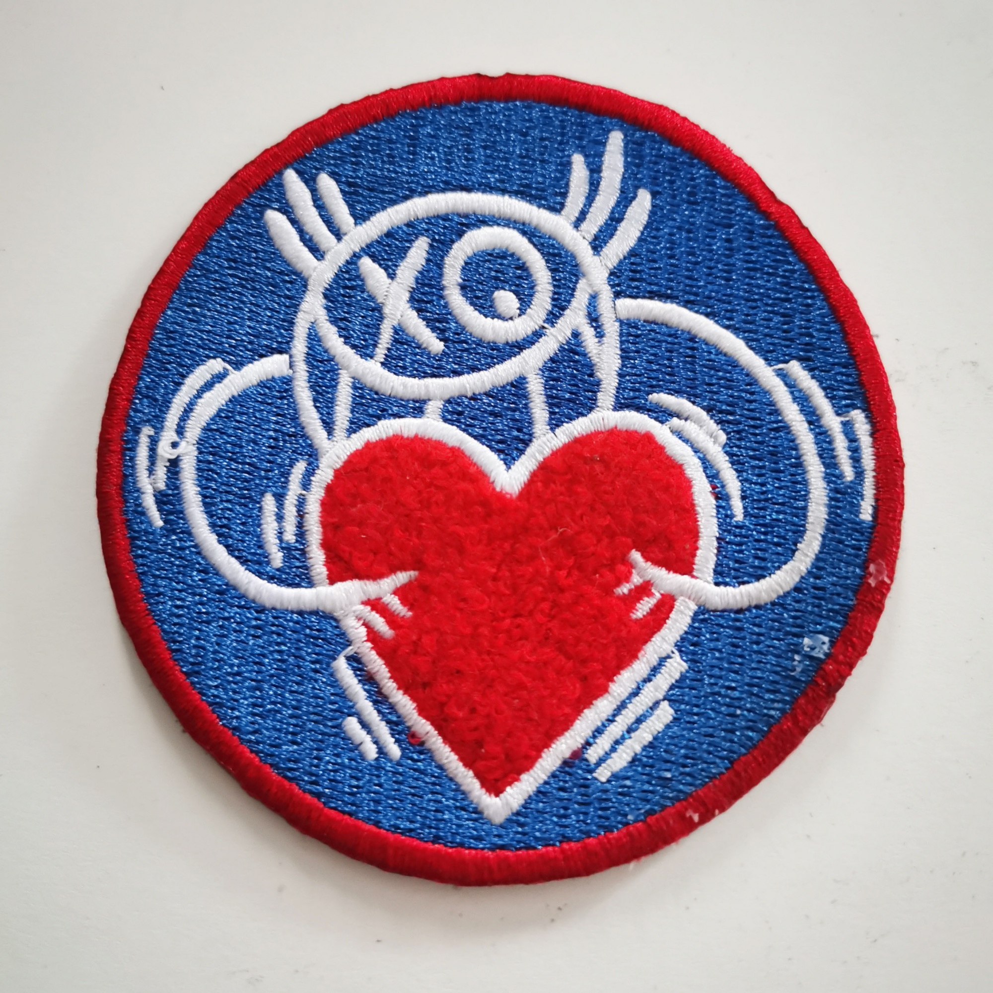 Hug Love Anime Cartoon Character Embroidery Patch DIY