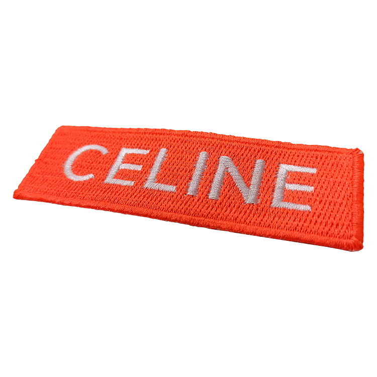 Fabric Woven Patch Label Custom Logo Name Clothing Tags for Garment