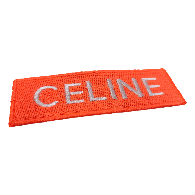 Fabric Woven Patch Label Custom Logo Name Clothing Tags for Garment