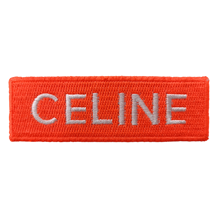 Fabric Woven Patch Label Custom Logo Name Clothing Tags for Garment