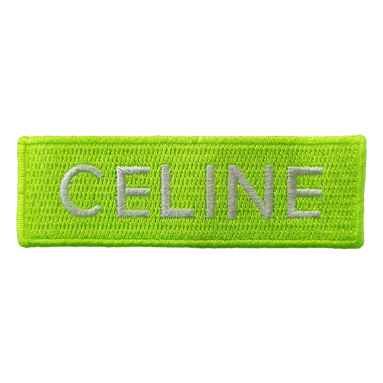 Fabric Woven Patch Label Custom Logo Name Clothing Tags for Garment