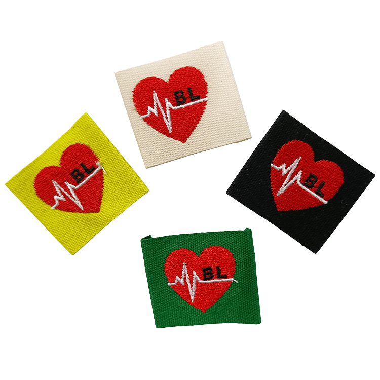 Organic Cotton Fabric Tag Clothing Labels Woven Label for Apparel