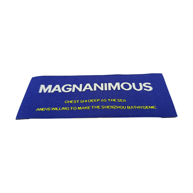 Custom Woven Cotton Labels for Clothing Manufacturers