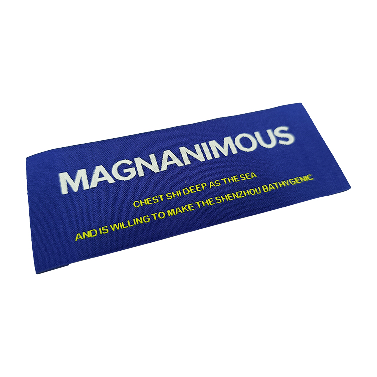 Custom Woven Cotton Labels for Clothing Manufacturers