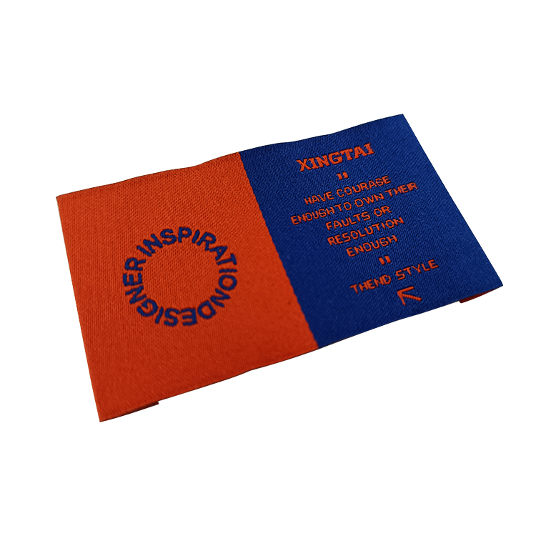 Rectangle  Garment Tag Custom Own Design Logo Clothing Sewing Label Brand Custom Metal Label For Clothes