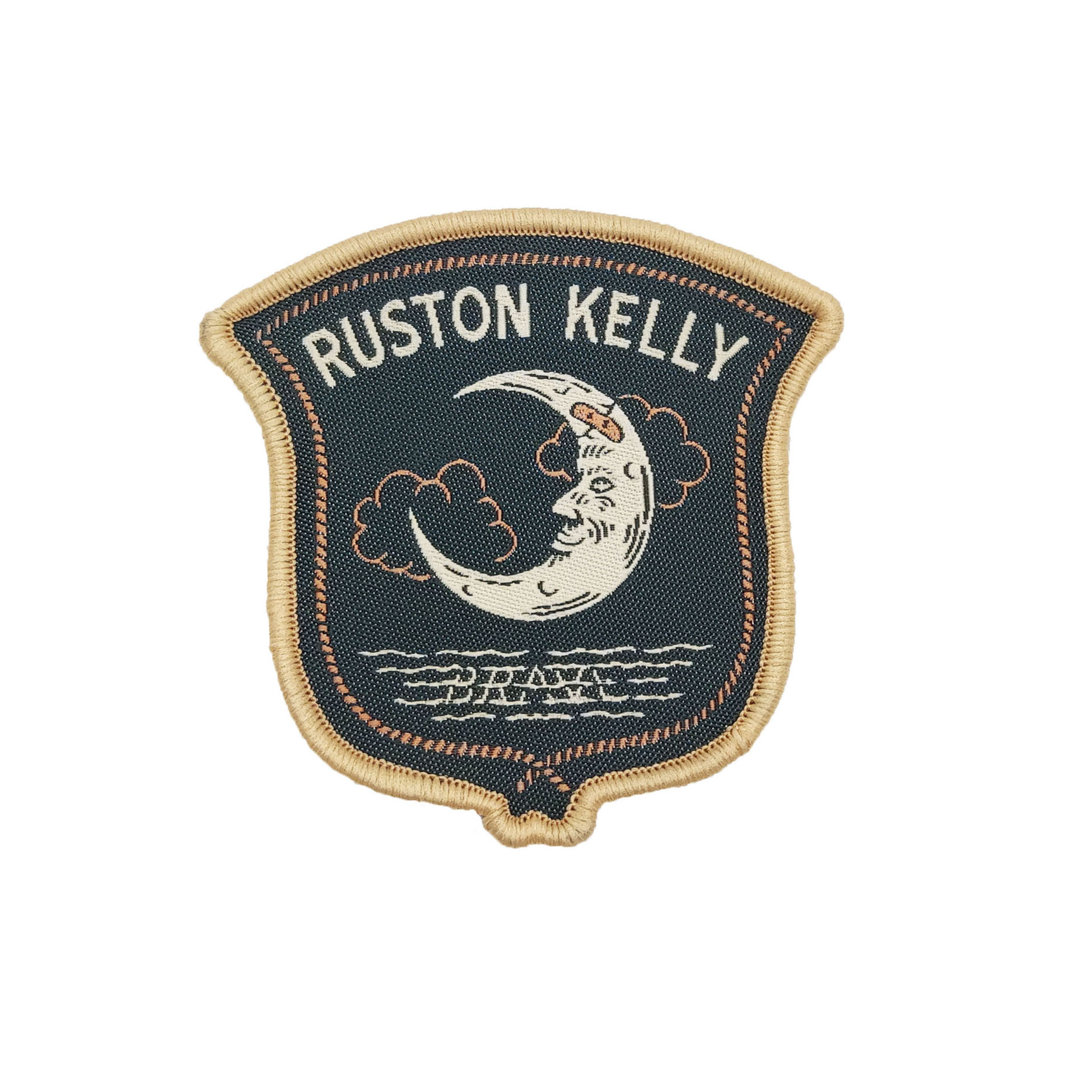 Funny Patches Customized Design Iron On Woven Embroidery Patches For Clothing woven patch label