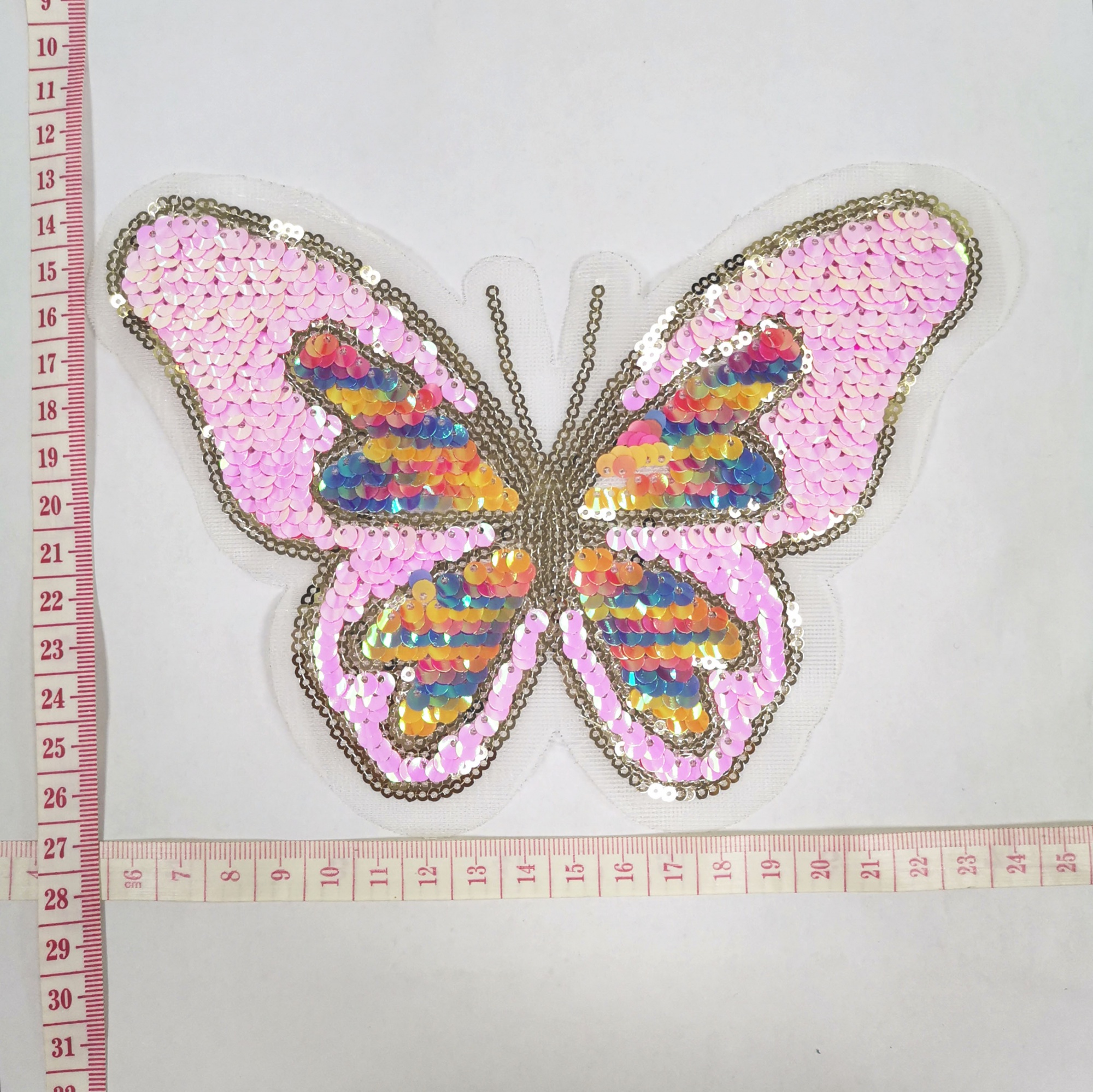Butterfly Animal Sequin Embroidery Patch Sequin Patch Suitable For T-Shirts Clothes Pants