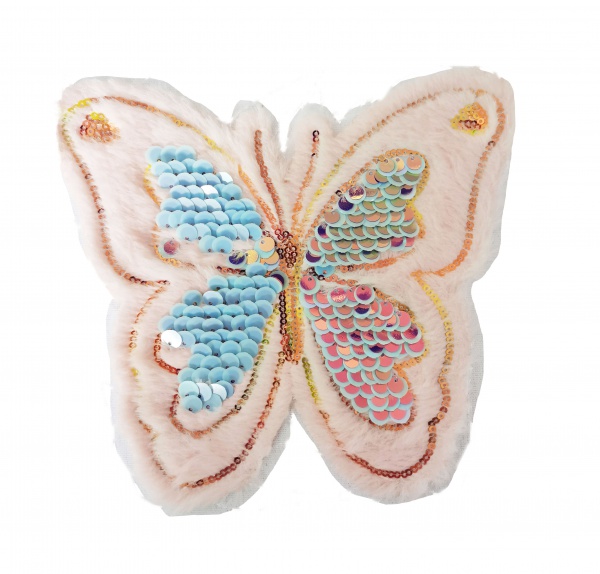 Butterfly Animal Sequins Romantic Style Embroidery Patch Sequin Patch DIY Accessories