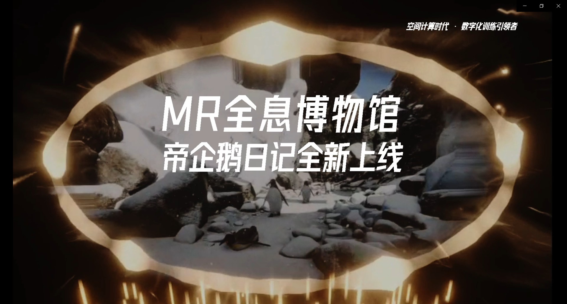 MR全息博物馆推出《帝企鹅日记》，一起来陪伴小企鹅的成长吧！