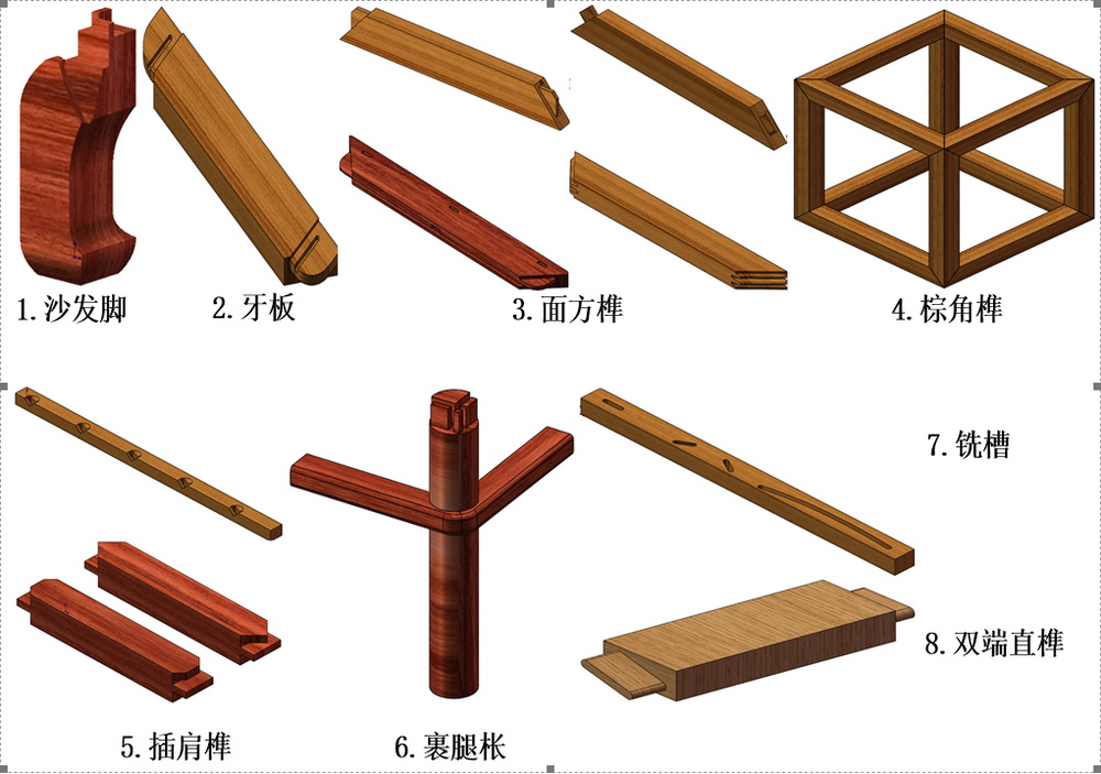 木工榫槽榫卯数控系统