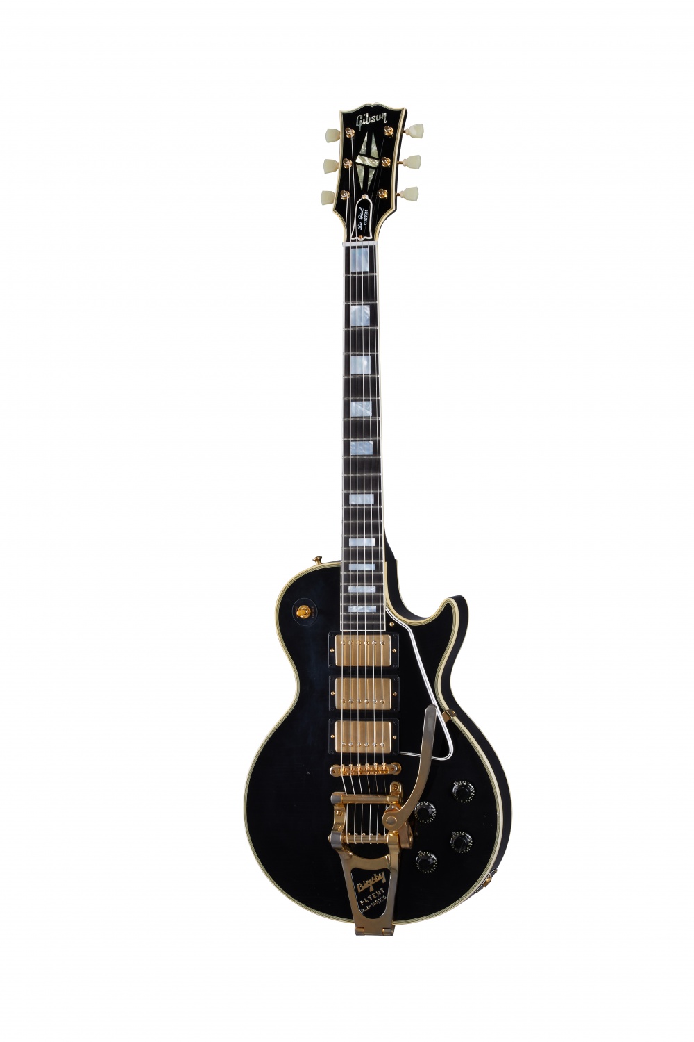 1957 Les Paul Custom 三拾音器 Bigsby颤音 墨菲实验室 轻度旧化