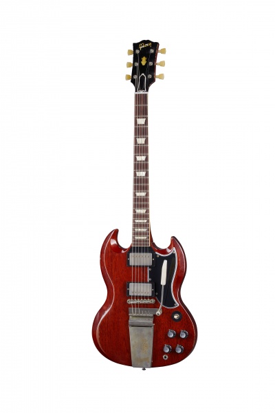 1964 SG Standard Reissue Maestro颤音系统 墨菲实验室 重度旧化