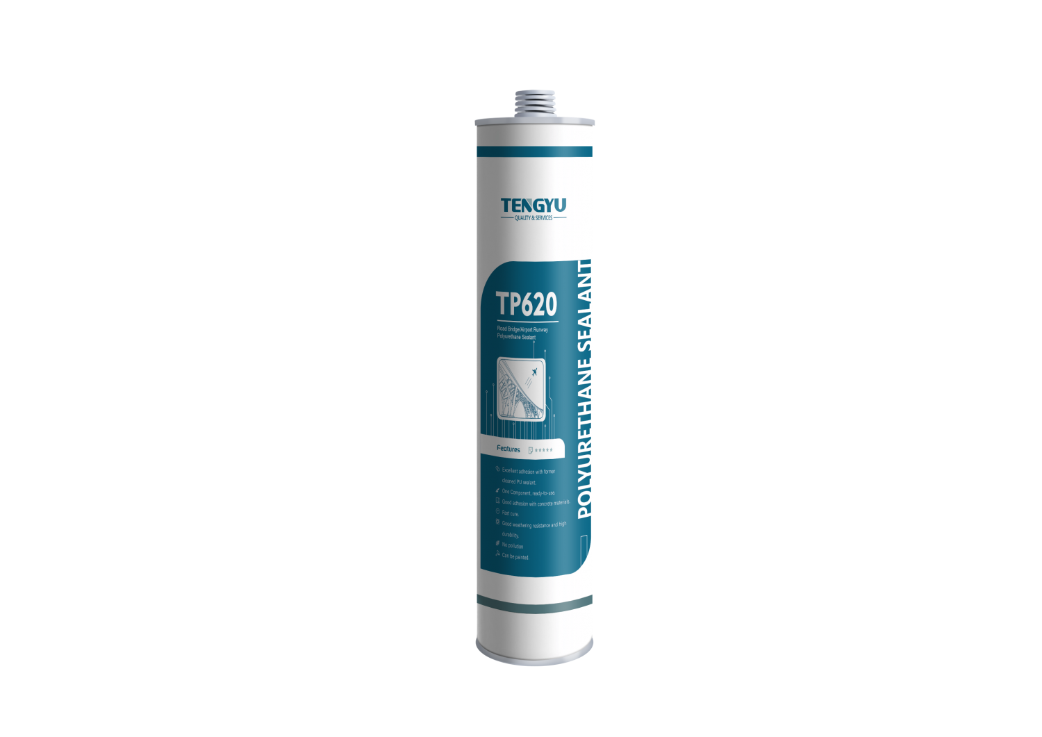 TP620 Polyurethane Sealant for Road Bridge and Airport Runway