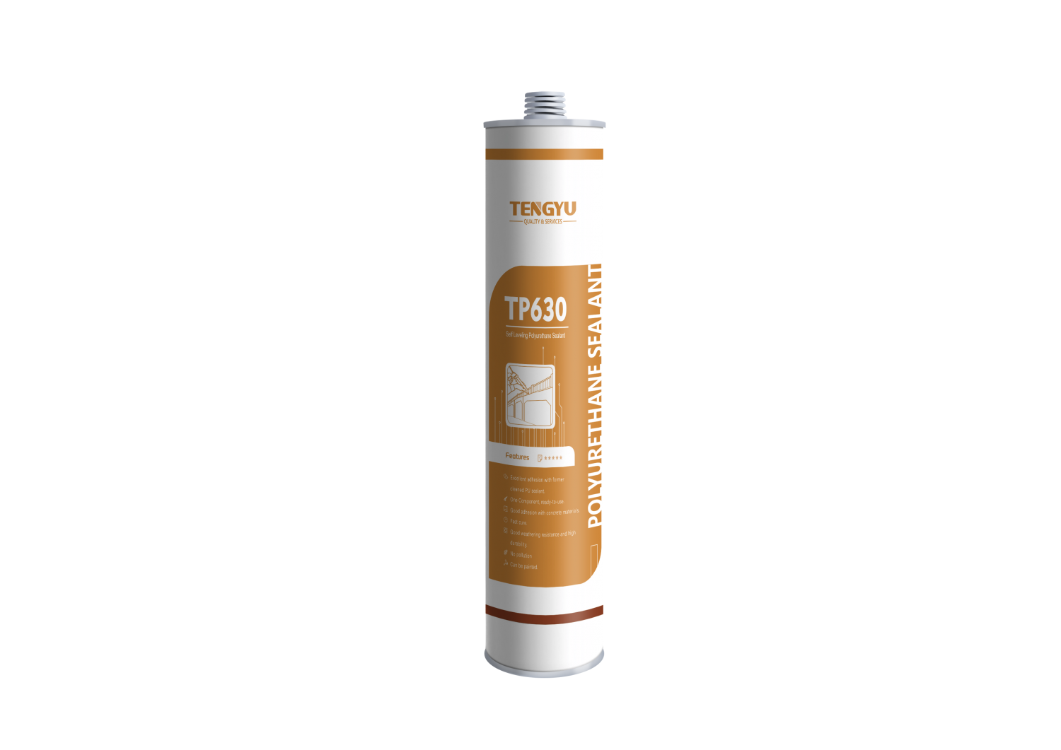 TP630 Low Modulus Self-Leveling Polyurethane Sealant
