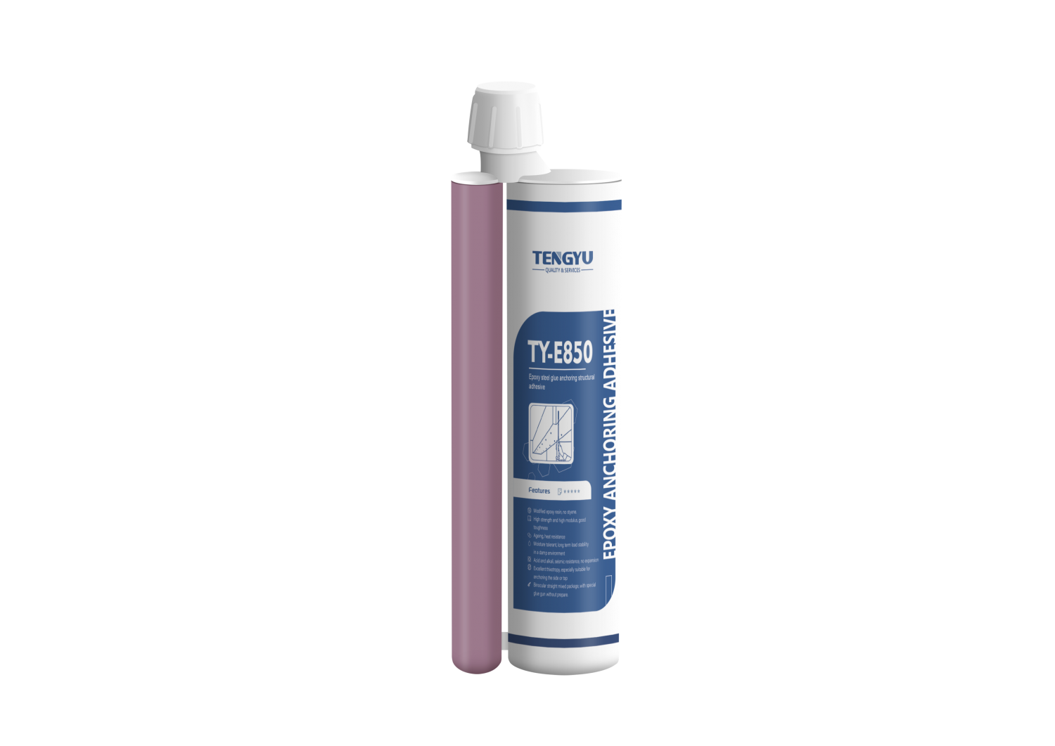 TY-E850 Concrete Epoxy Anchors Adhesive 