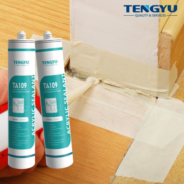 TA109 Clear Acrylic Silicone Sealant