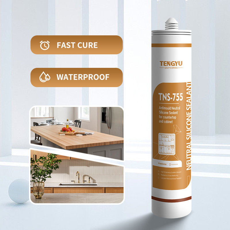 TNS-755 Antimould Neutral Silicone Sealant for Countertop and Cabinet