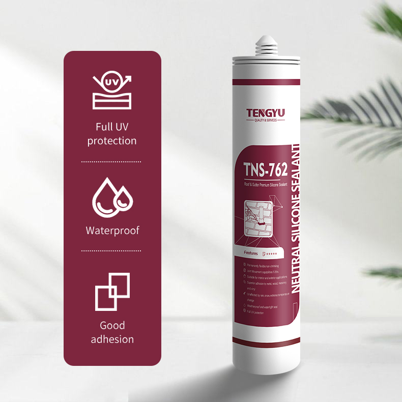 TNS-762 Waterproof Roof & Gutter Silicone Neutral Silicone Sealant