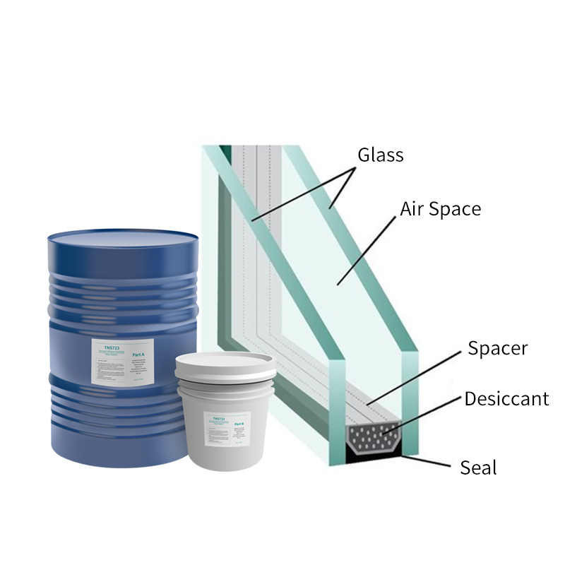 TNS-723 Two-part Silicone Insulating Glass Sealant