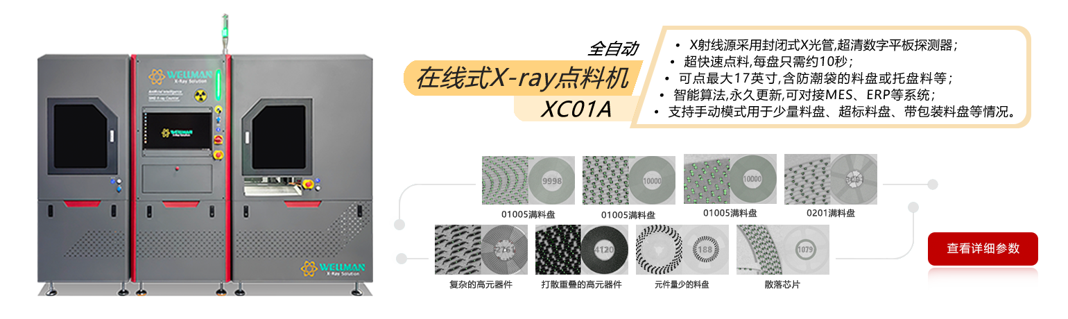 在线式全自动X-ray点料机XC01A