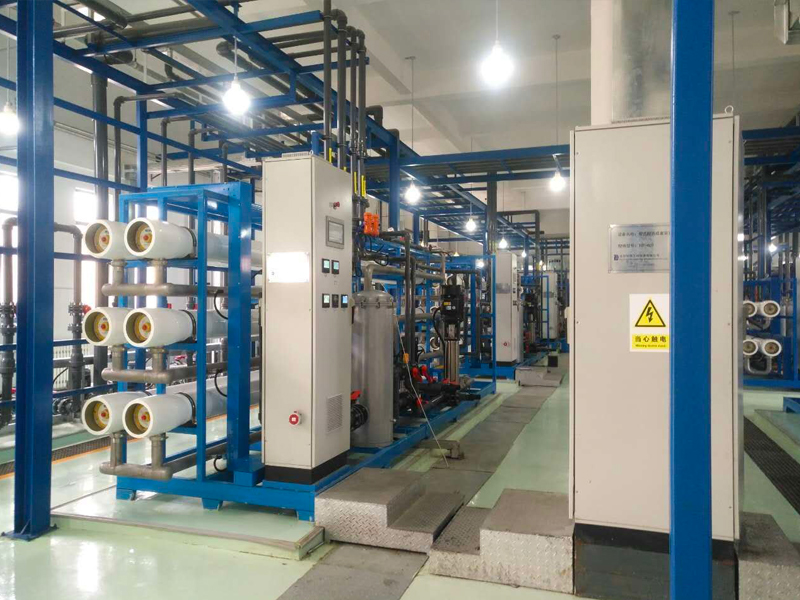 Large scale landfill water treatment project
