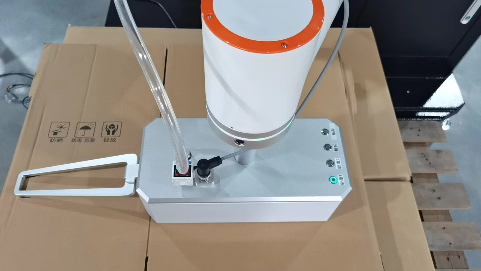 折纸盒机器人包装流水线码纸箱适用范围广机器人设备可变形能力
