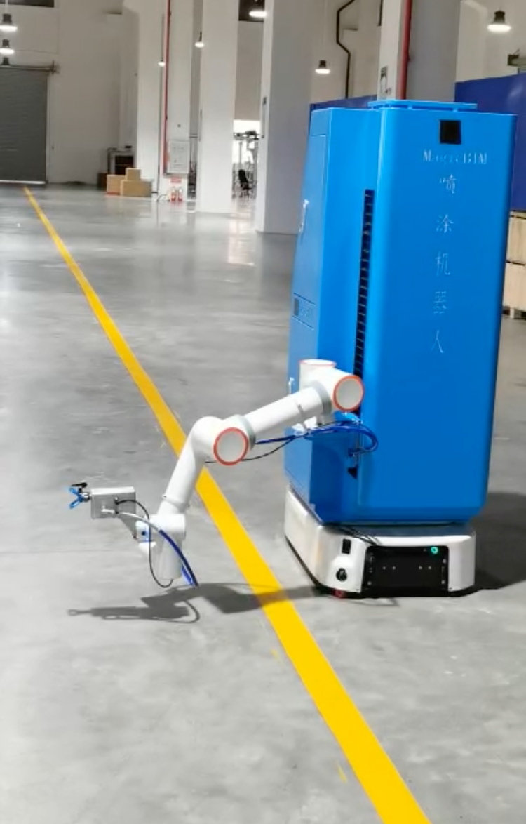 建筑喷涂机器人机械手工业设备可喷墙面漆协作机器人