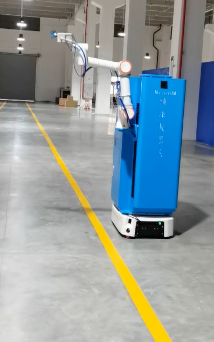 建筑喷涂机器人机械手工业设备可喷墙面漆协作机器人
