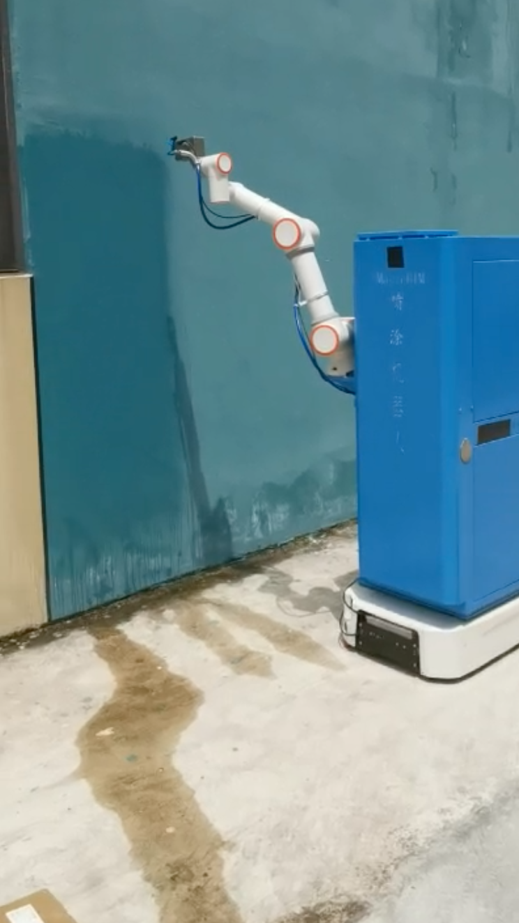 建筑喷涂机器人机械手工业设备可喷墙面漆协作机器人