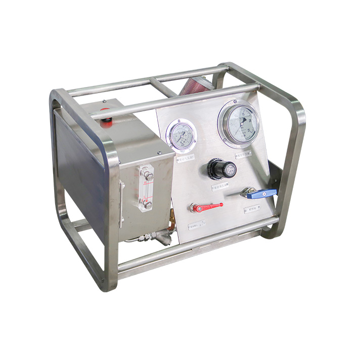 Portable tubular frame power unit with reservoir HPU-1201