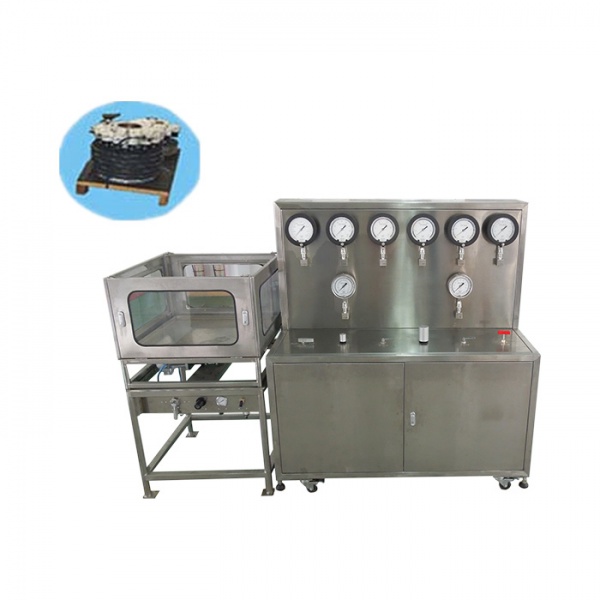Aircraft brake hub hydrostatic test bench HSMU-3S-100-H