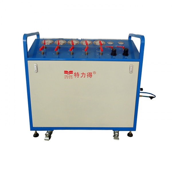 Air-driven gas charging bench HSU-1400D