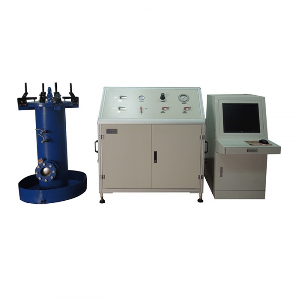 Programmed hydrostatic and burst test bench HSU-1301-JB-60/300