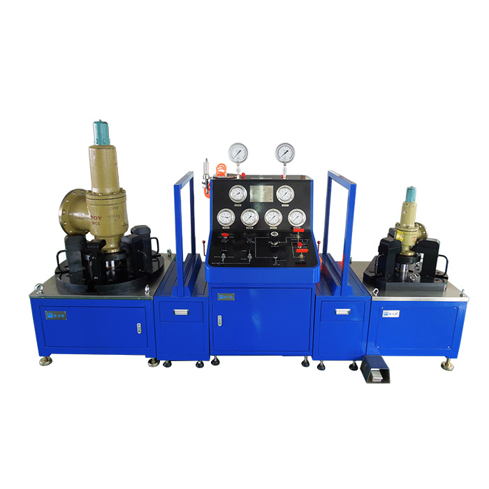 80T high pressure gas test bench with double seat TPU-3100-D