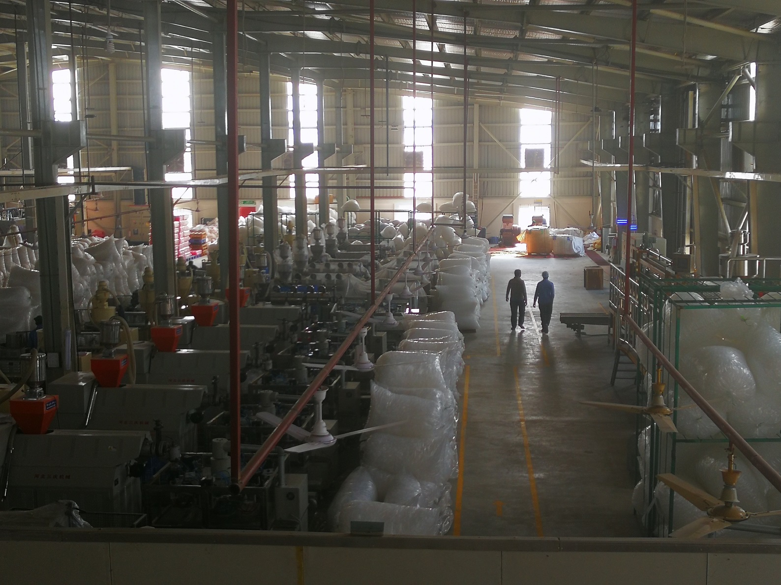 Machine in Juice Factory