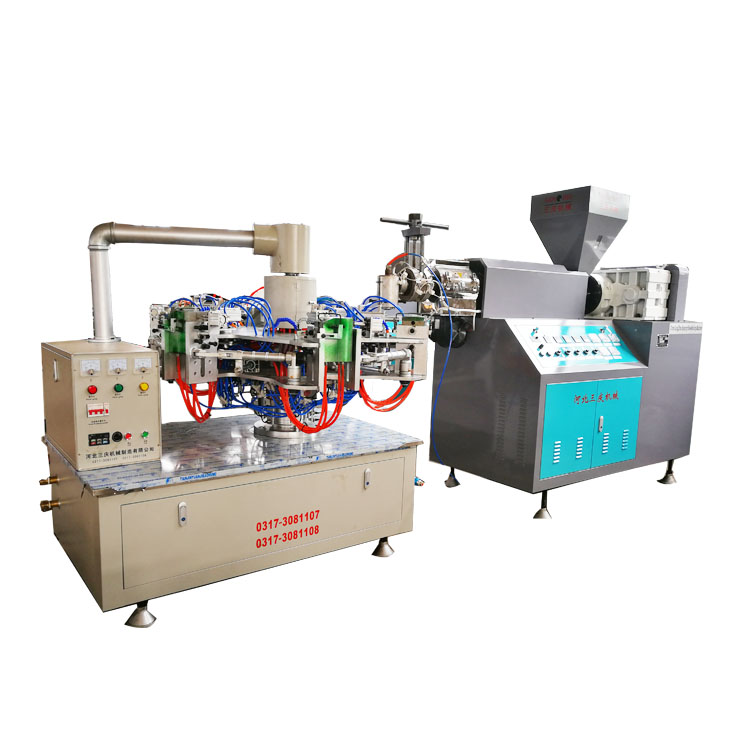 ice pop tube blowing machine