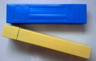 Square Box  Foldable Red Reflective Warning Triangle Frame Box  Weld rods box