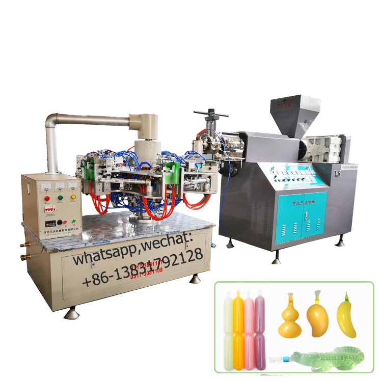 Ice lolly Tubes blowing machine