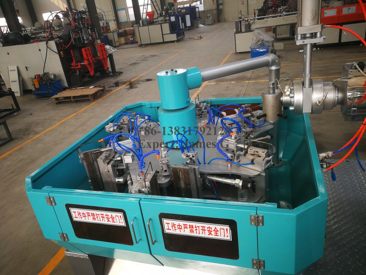 Jelly tubes/ice lolly pop tubes blow molding machine 