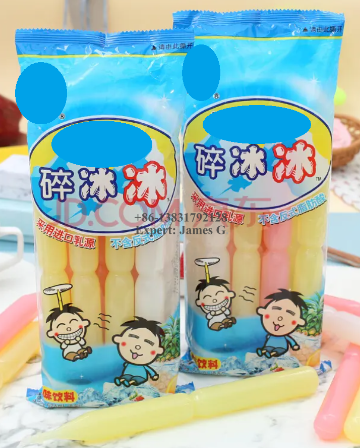 Ice lolly packing machine-1 to 10 pieces per bag